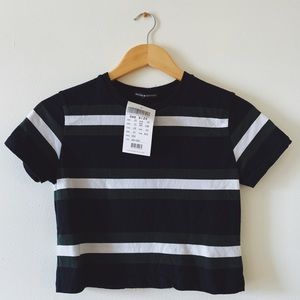 Brandy Melville Jamie Crop Top Tee